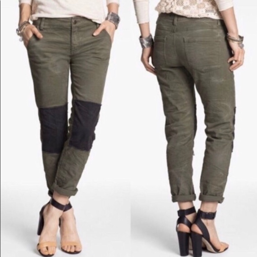 Free People Patchwork Jean